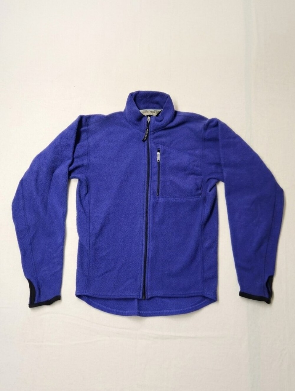 Vintage EMS Eastern Mountain Sports Purple Polartec Fleece Full Zip Jacket Sz S